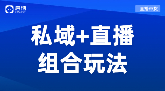 私域+直播組合玩法，打造品牌自播增長飛輪